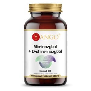 YANGO Myo-inositol + D-chiro-inositol (100 kapsler) - Viking Supplements