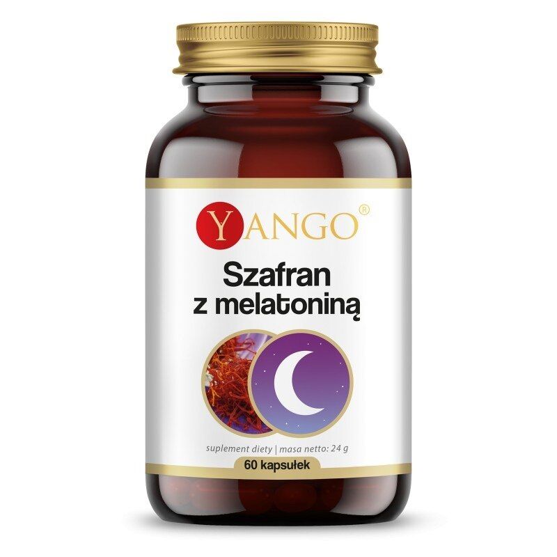 YANGO Safran med melatonin (60 kapsler) - Viking Supplements
