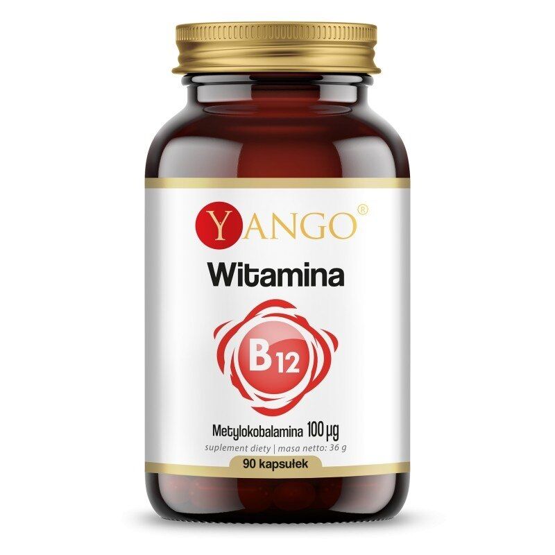 YANGO Vitamin B12 – Methylcobalamin (90 kapsler) – Viking Supplements