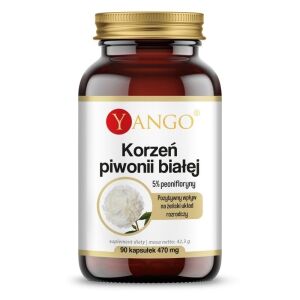 YANGO Hvid pæonrod – 5% paeniflorin (90 kapsler) – Viking Supplements