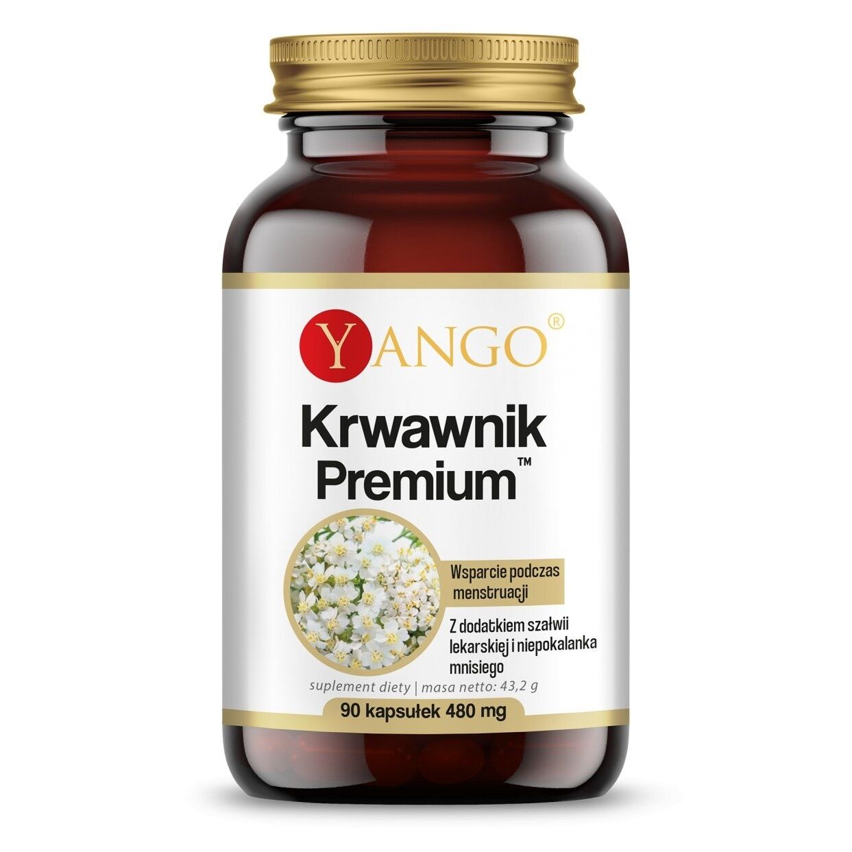 YANGO Yarrow Premium (90 kapsler) - Viking Supplements