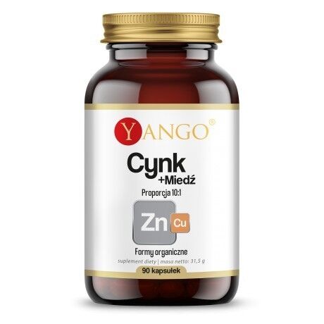 YANGO Zink + Kobber (90 kapsler) - Viking Supplements